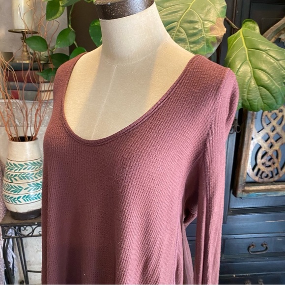 Free People Malibu Thermal - oversized soft comfy & textured - Picture 12 of 14